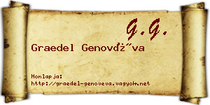 Graedel Genovéva névjegykártya